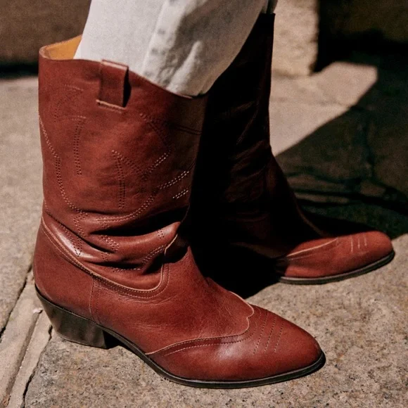 Sezane Phoebe boots size 8 - Picture 3 of 15